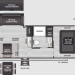 2024 Keystone Cougar 25MLE Floor Plan