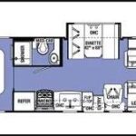 2018 Forest River Sunseeker 2650S Floor Plan