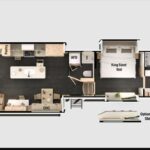 2024 DRV Mobile Suites Houston Floor Plan